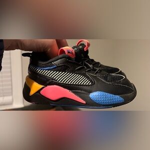 Toddler Puma Rs-X Sunset Sneakers Shoes Casual - Black, Multicolored 9C